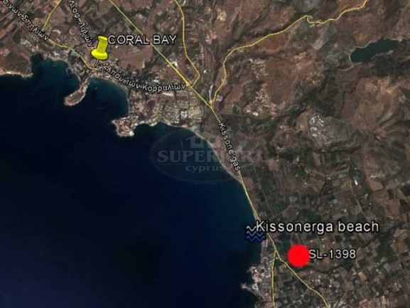 SL-1398 - Land for sale in Kissonerga, Paphos